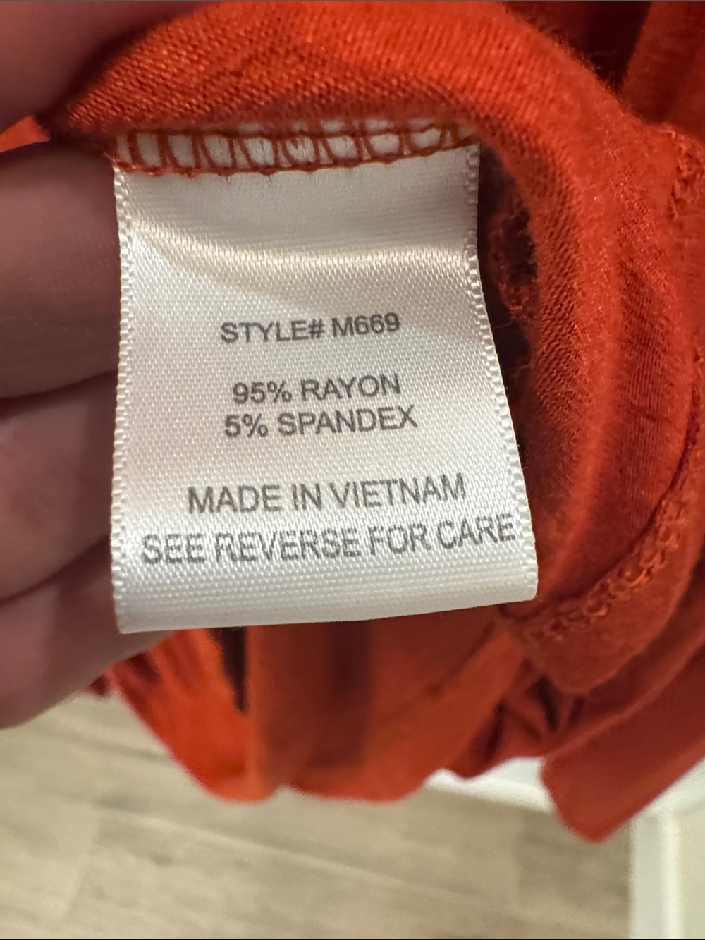 Always Indigo Women's (Sz Medium) Rust Cardigan - Picture 5 of 6
